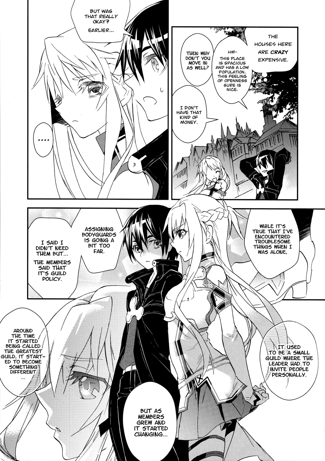 Sword Art Online Chapter 3 page 15 - Chapter 3: Stage.003