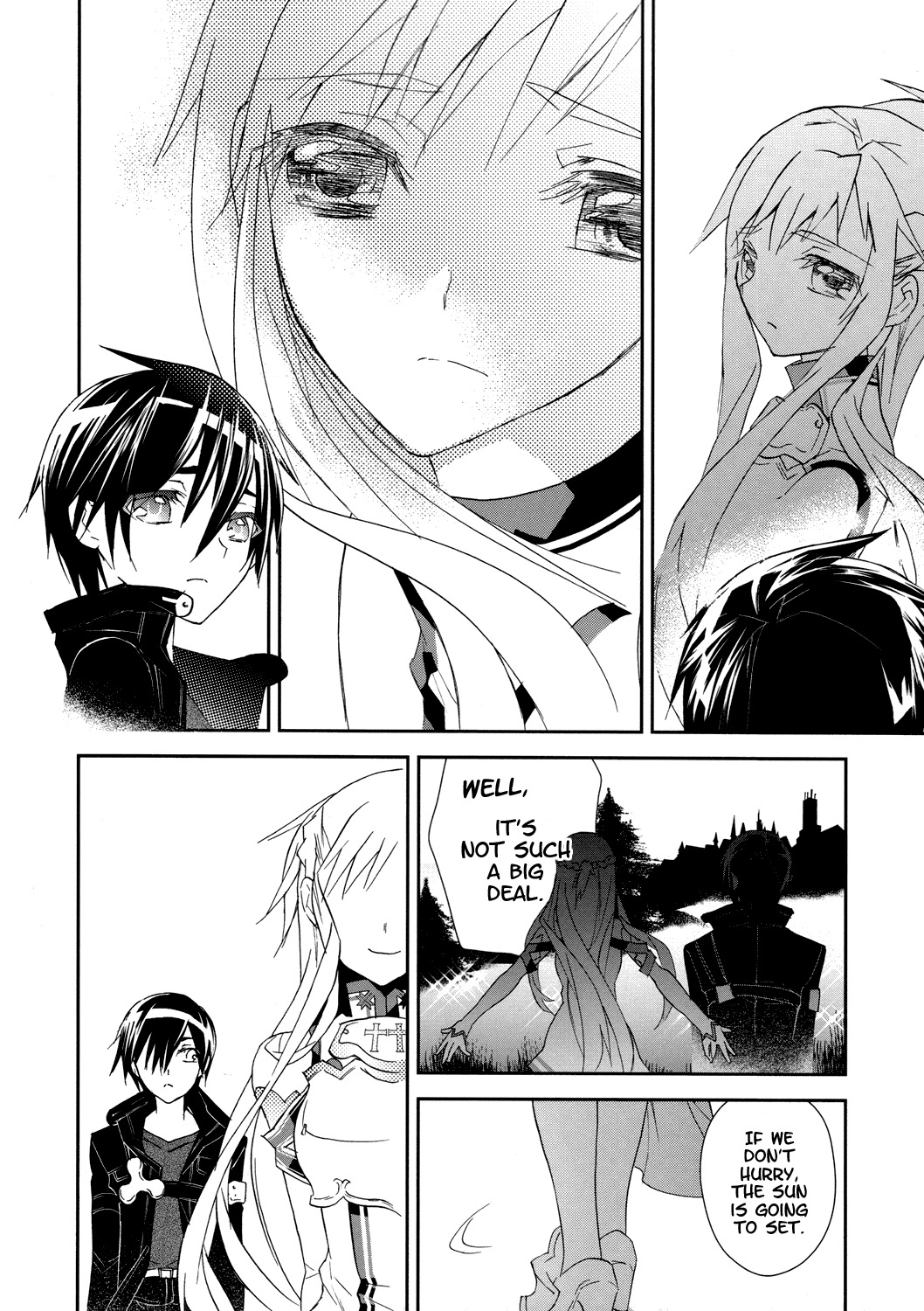Sword Art Online Chapter 3 page 16 - Chapter 3: Stage.003