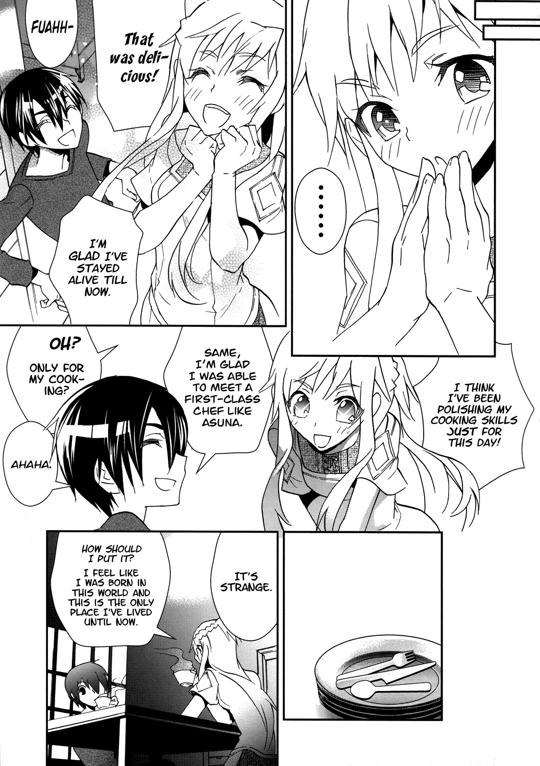 Sword Art Online Chapter 3 page 21 - Chapter 3: Stage.003