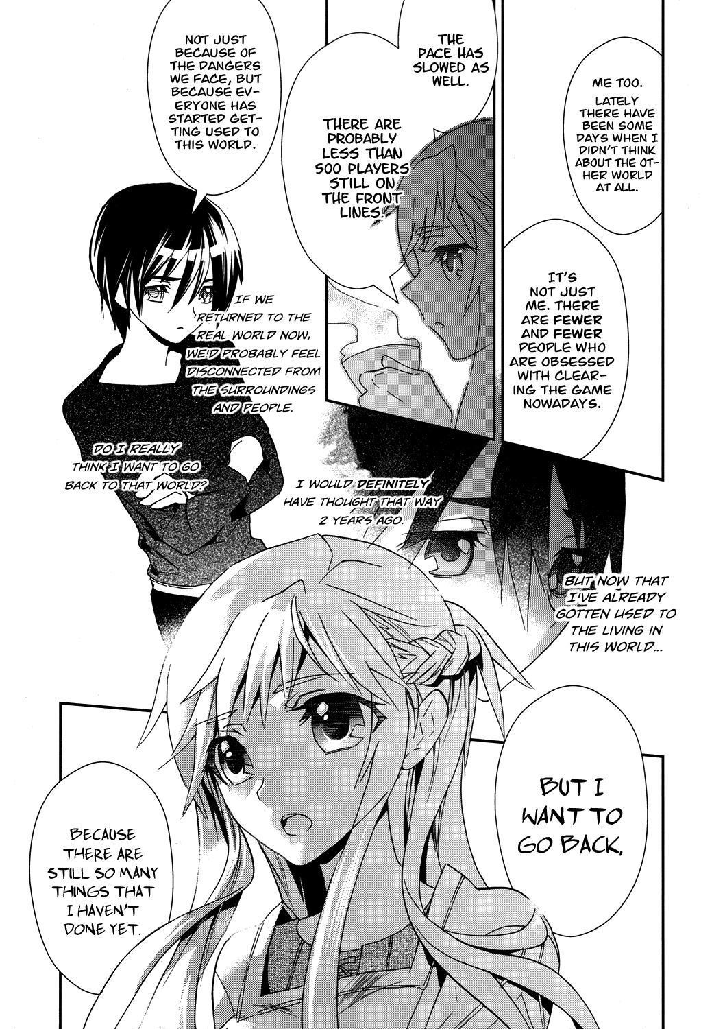 Sword Art Online Chapter 3 page 22 - Chapter 3: Stage.003