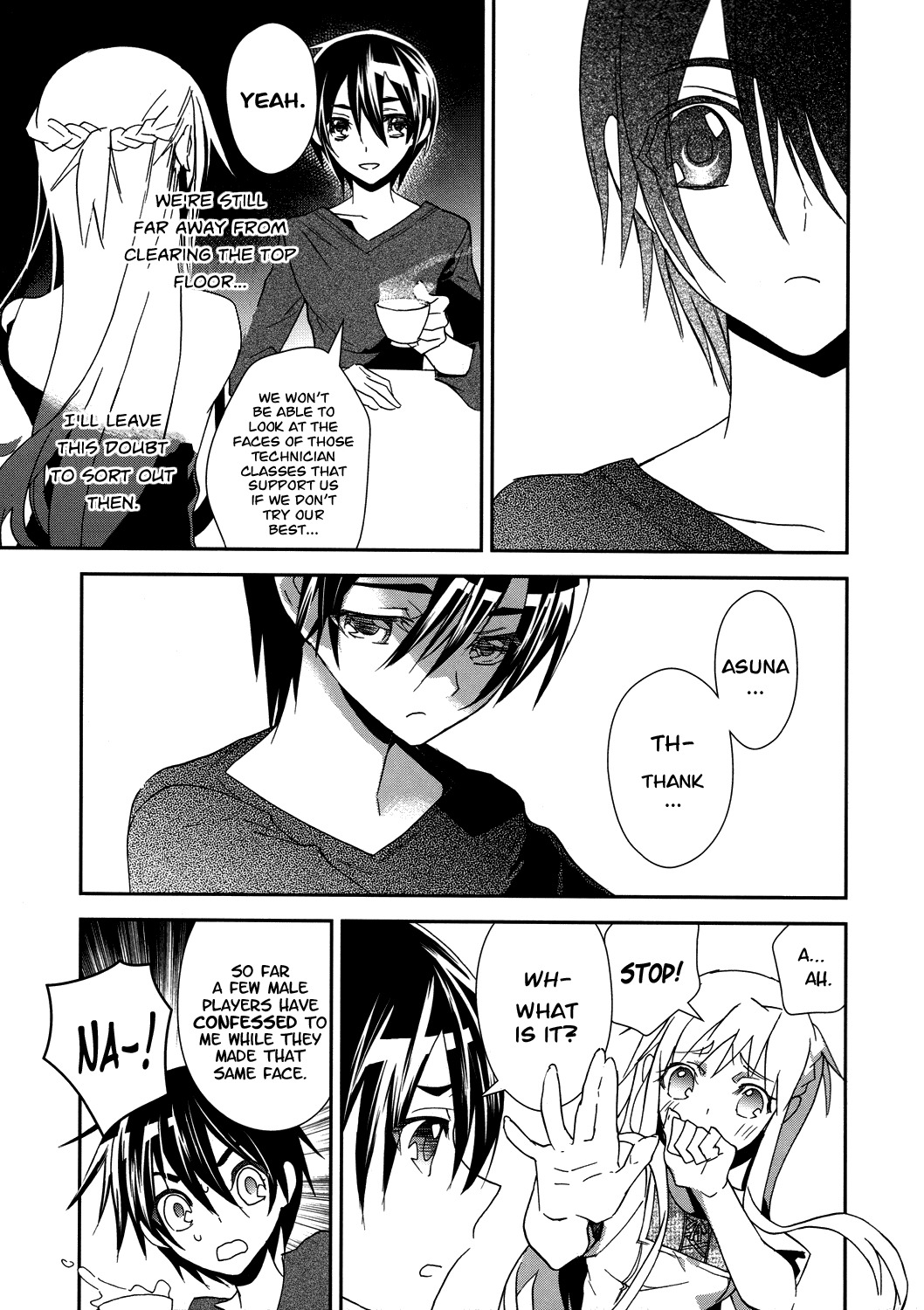 Sword Art Online Chapter 3 page 23 - Chapter 3: Stage.003