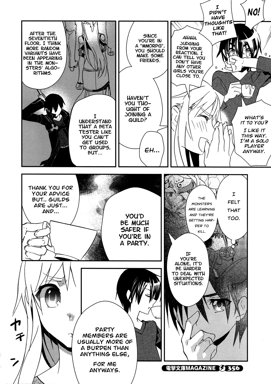 Sword Art Online Chapter 3 page 24 - Chapter 3: Stage.003