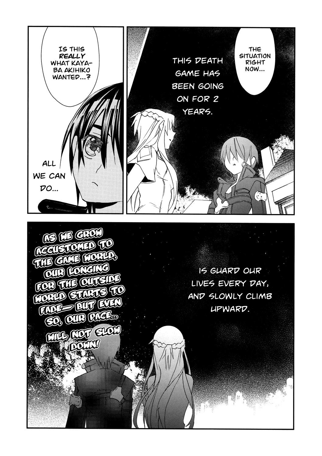 Sword Art Online Chapter 3 page 29 - Chapter 3: Stage.003
