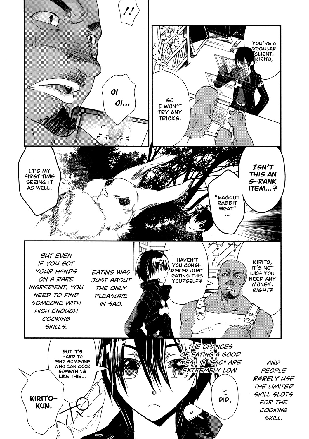 Sword Art Online Chapter 3 page 6 - Chapter 3: Stage.003