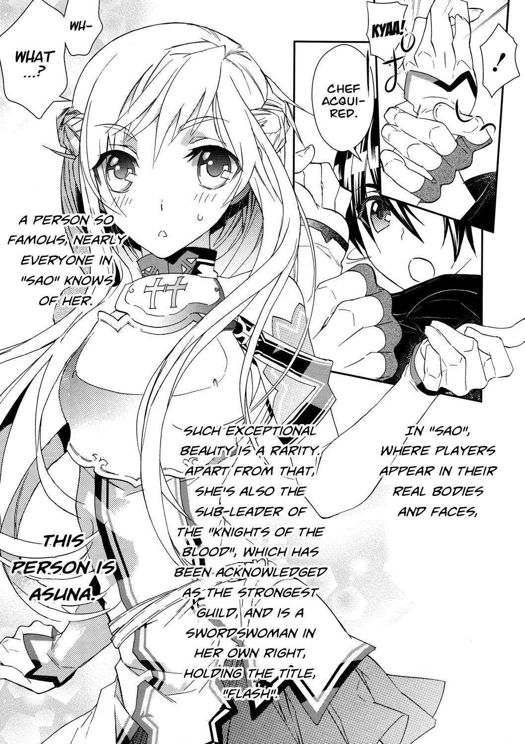 Sword Art Online Chapter 3 page 7 - Chapter 3: Stage.003