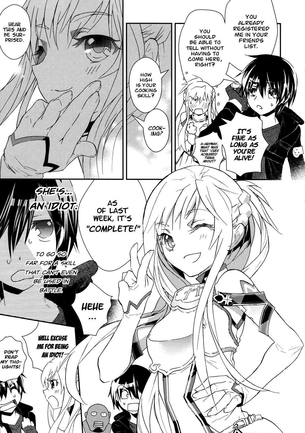 Sword Art Online Chapter 3 page 9 - Chapter 3: Stage.003