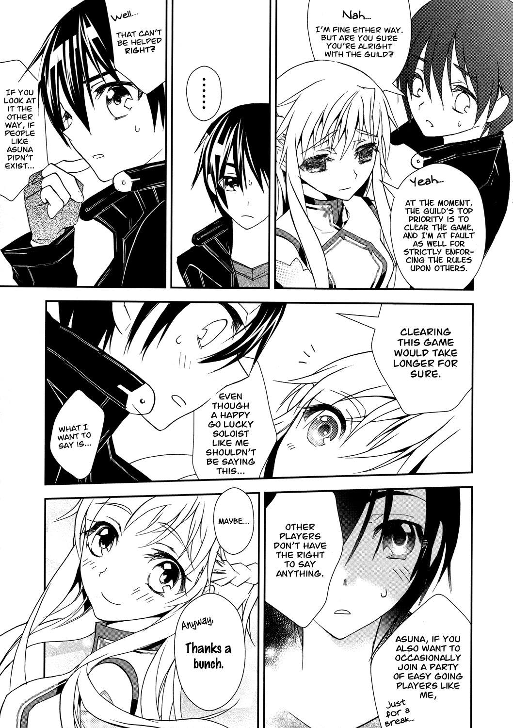 Sword Art Online Chapter 4 page 17 - Chapter 4: Stage.004