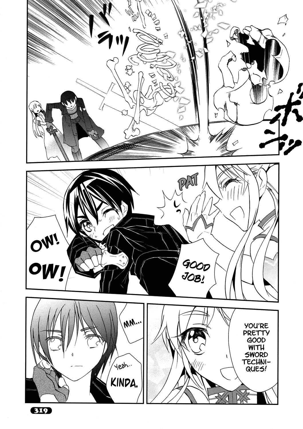 Sword Art Online Chapter 4 page 27 - Chapter 4: Stage.004