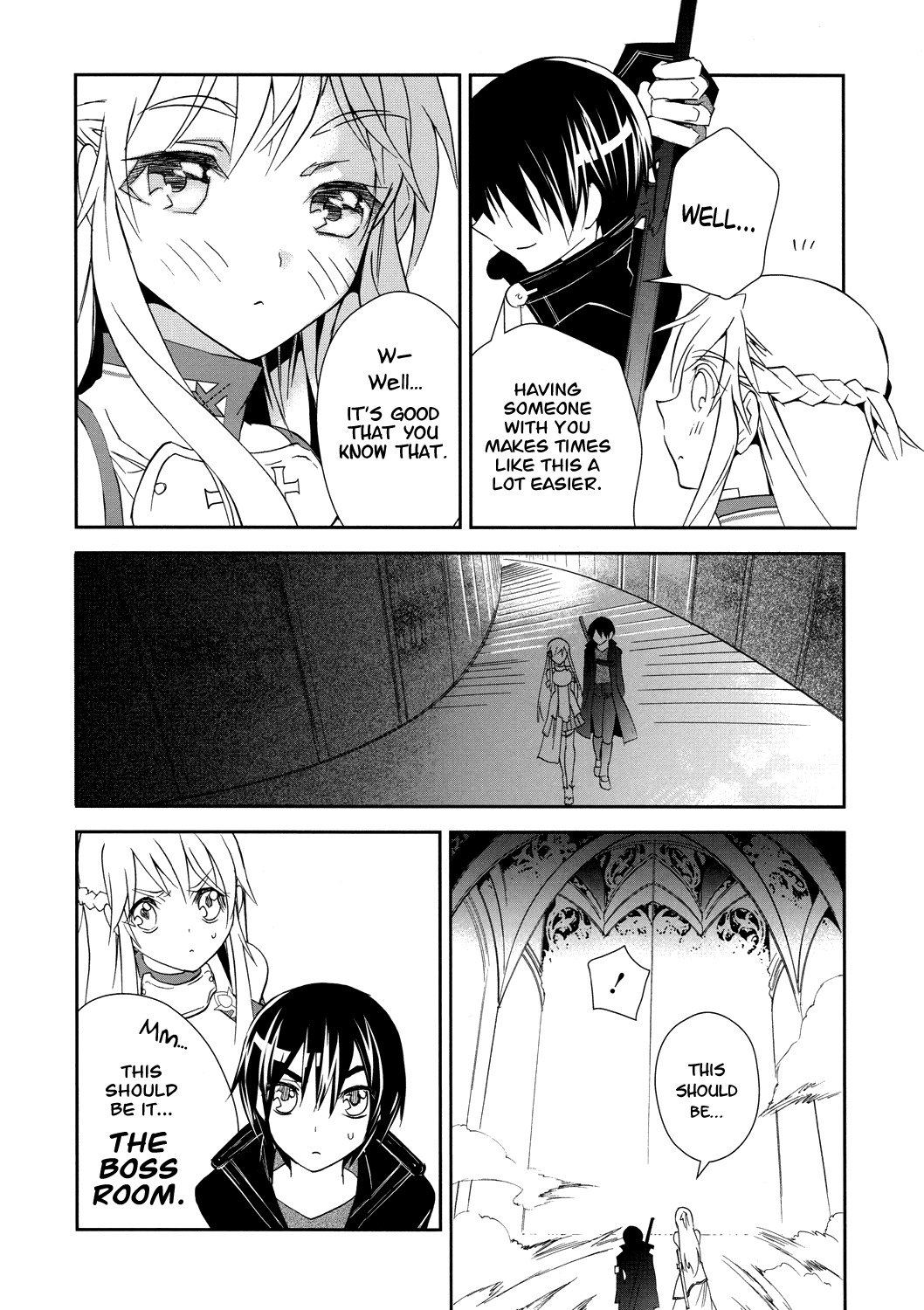 Sword Art Online Chapter 4 page 28 - Chapter 4: Stage.004