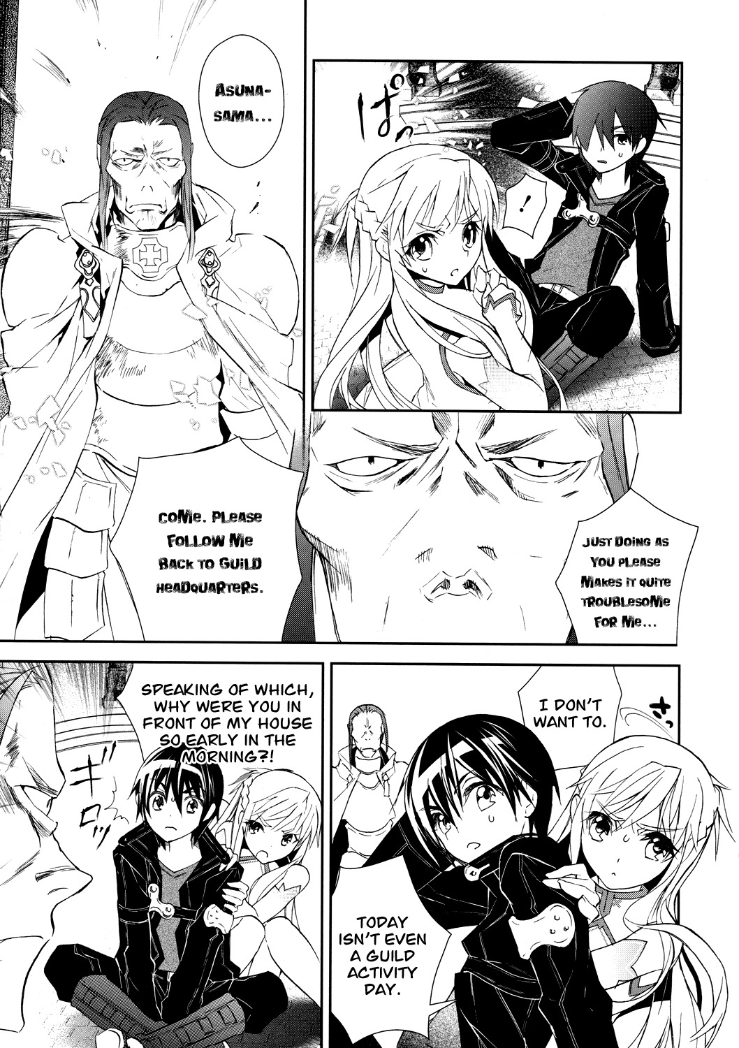 Sword Art Online Chapter 4 page 5 - Chapter 4: Stage.004