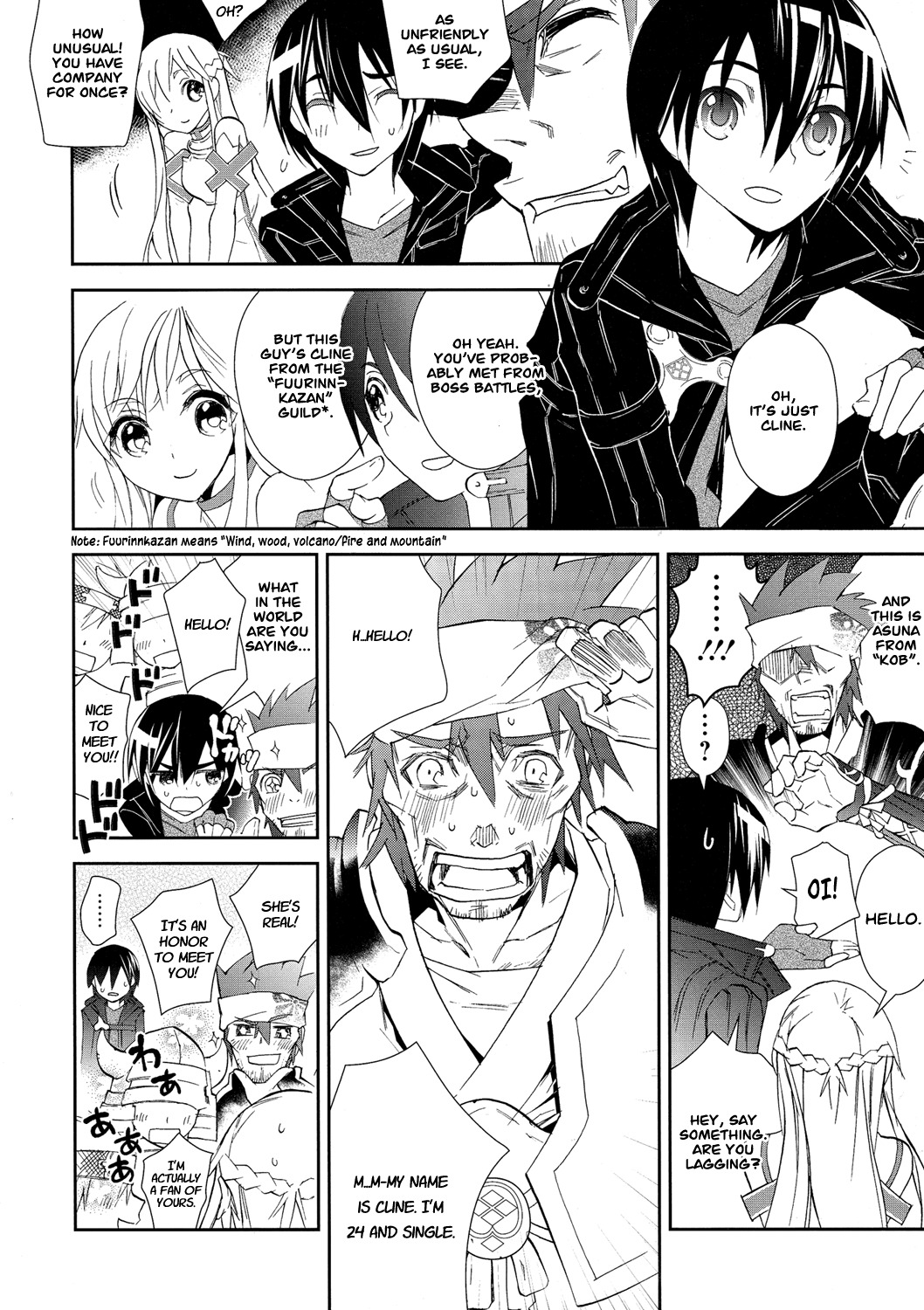 Sword Art Online Chapter 5 page 6 - Chapter 5: Stage.005