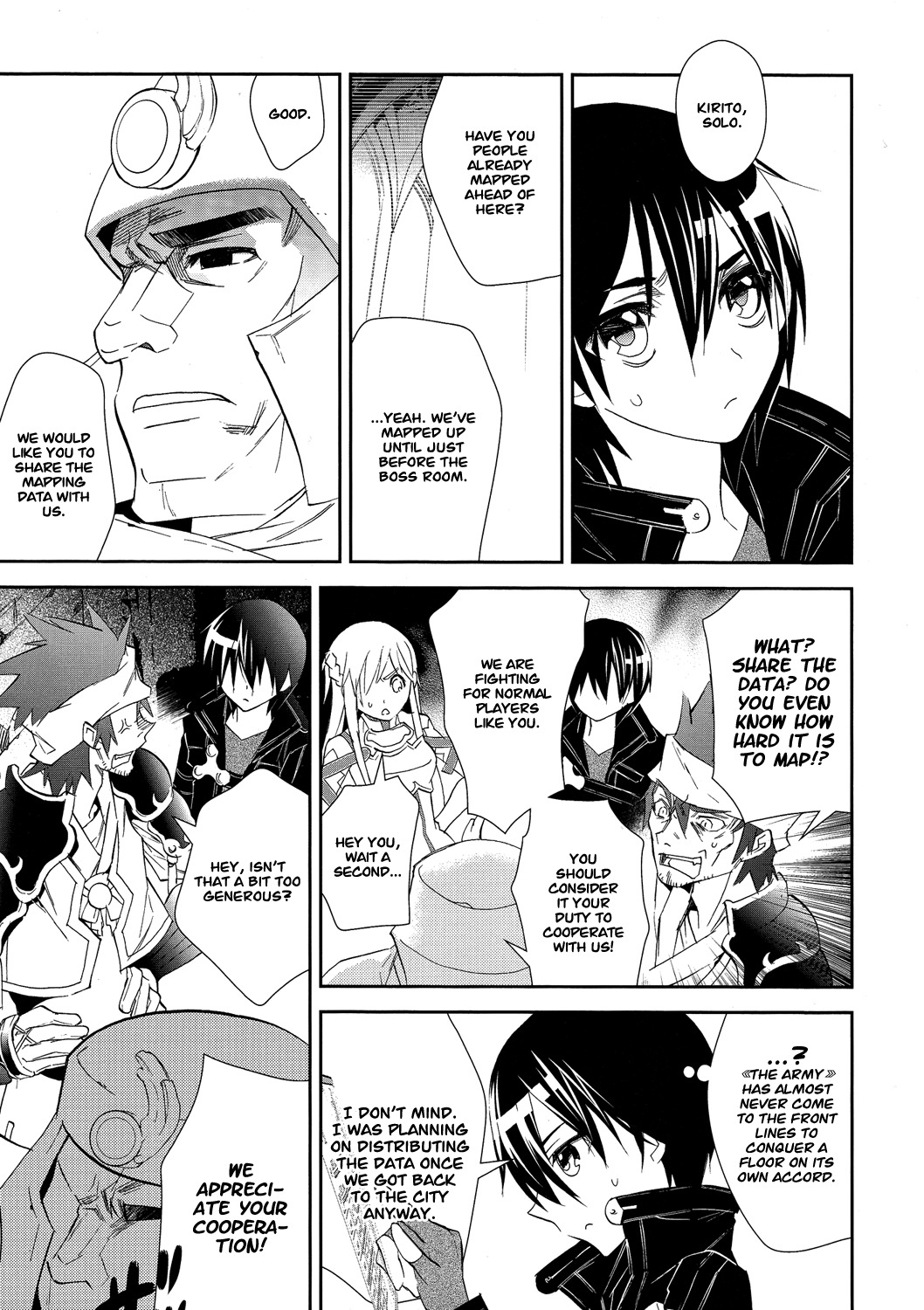 Sword Art Online Chapter 5 page 9 - Chapter 5: Stage.005