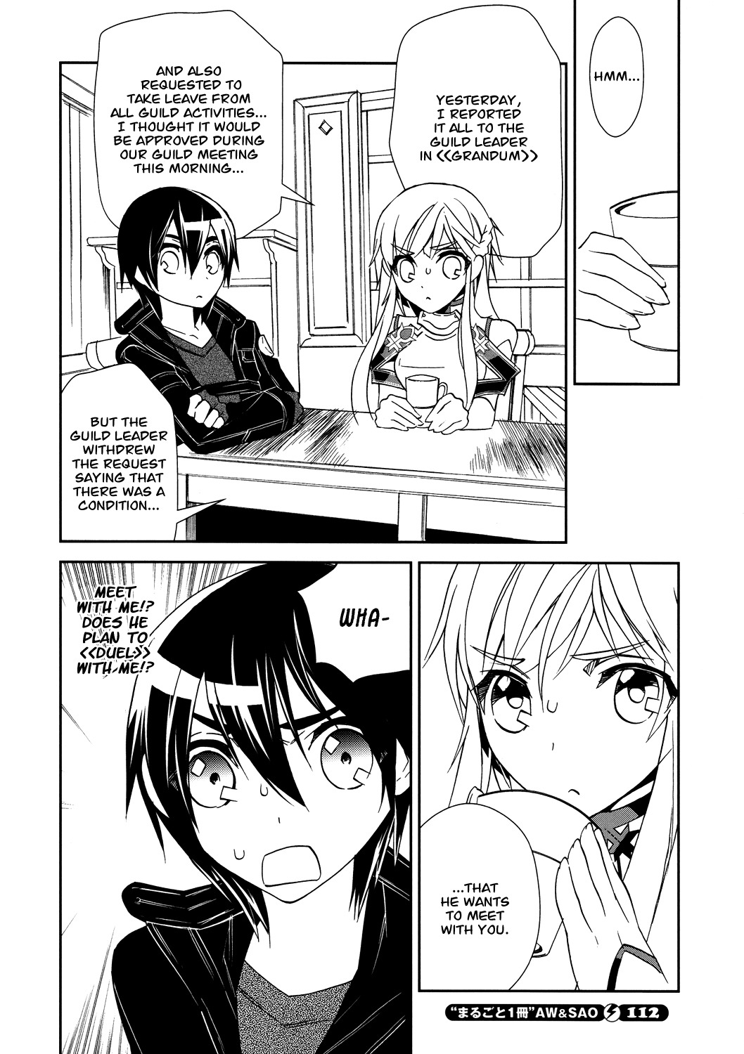 Sword Art Online Chapter 6 page 11 - Chapter 6: Stage.00
