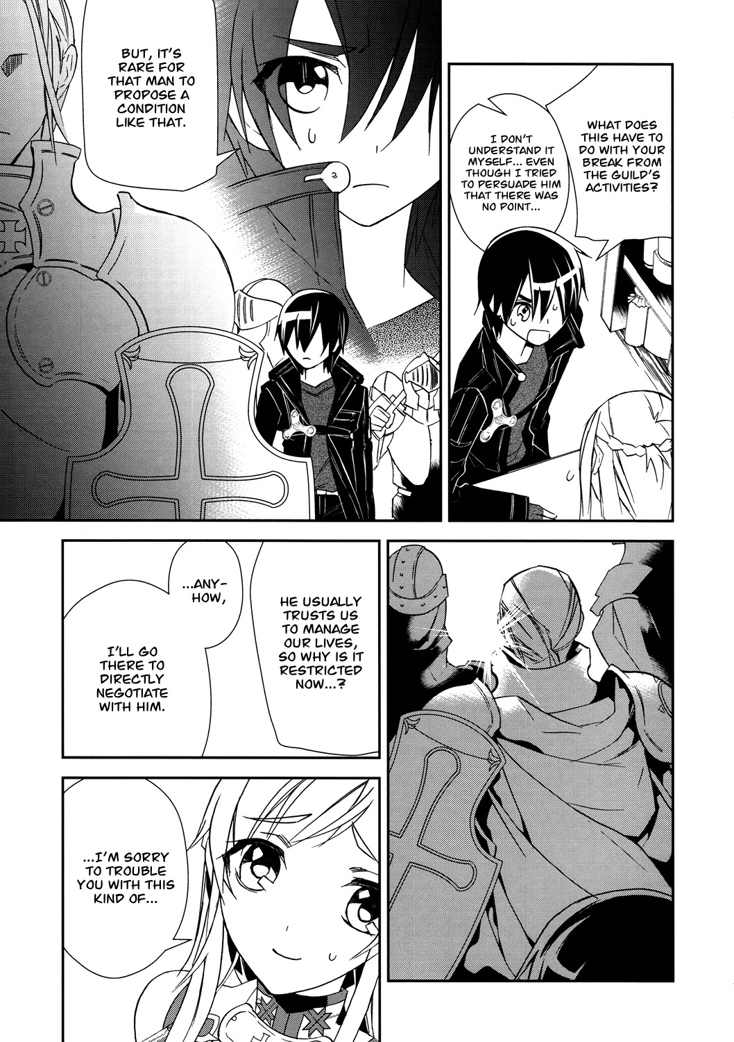 Sword Art Online Chapter 6 page 12 - Chapter 6: Stage.00