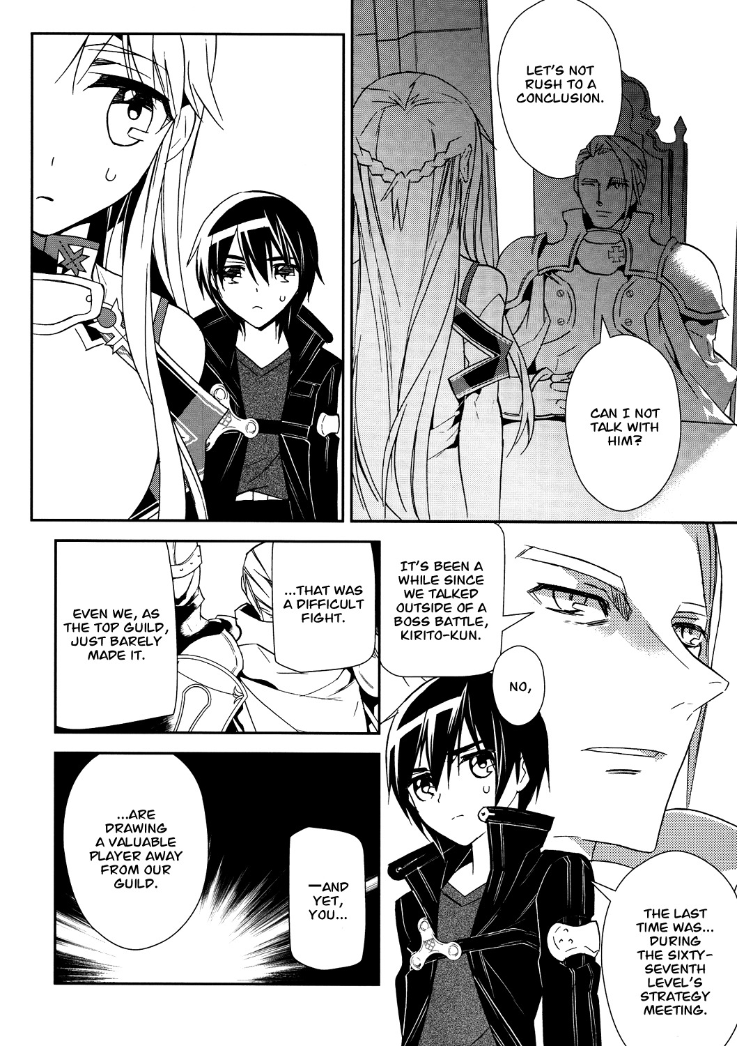 Sword Art Online Chapter 6 page 17 - Chapter 6: Stage.00