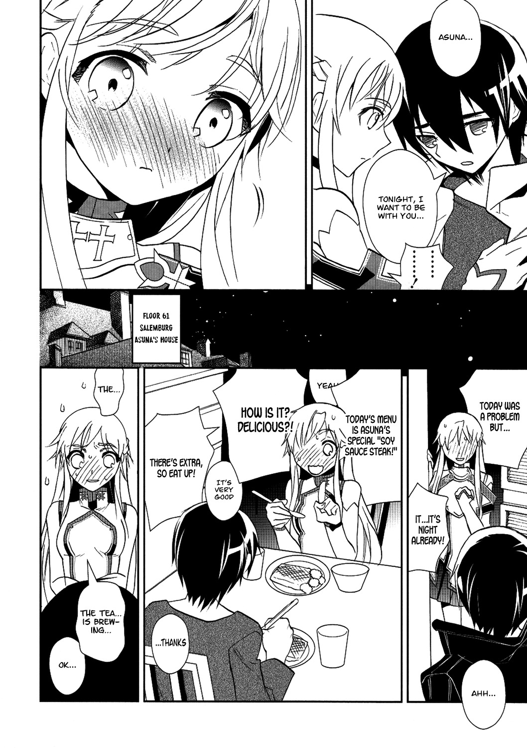 Sword Art Online Chapter 8 page 14 - Chapter 8: Stage.008