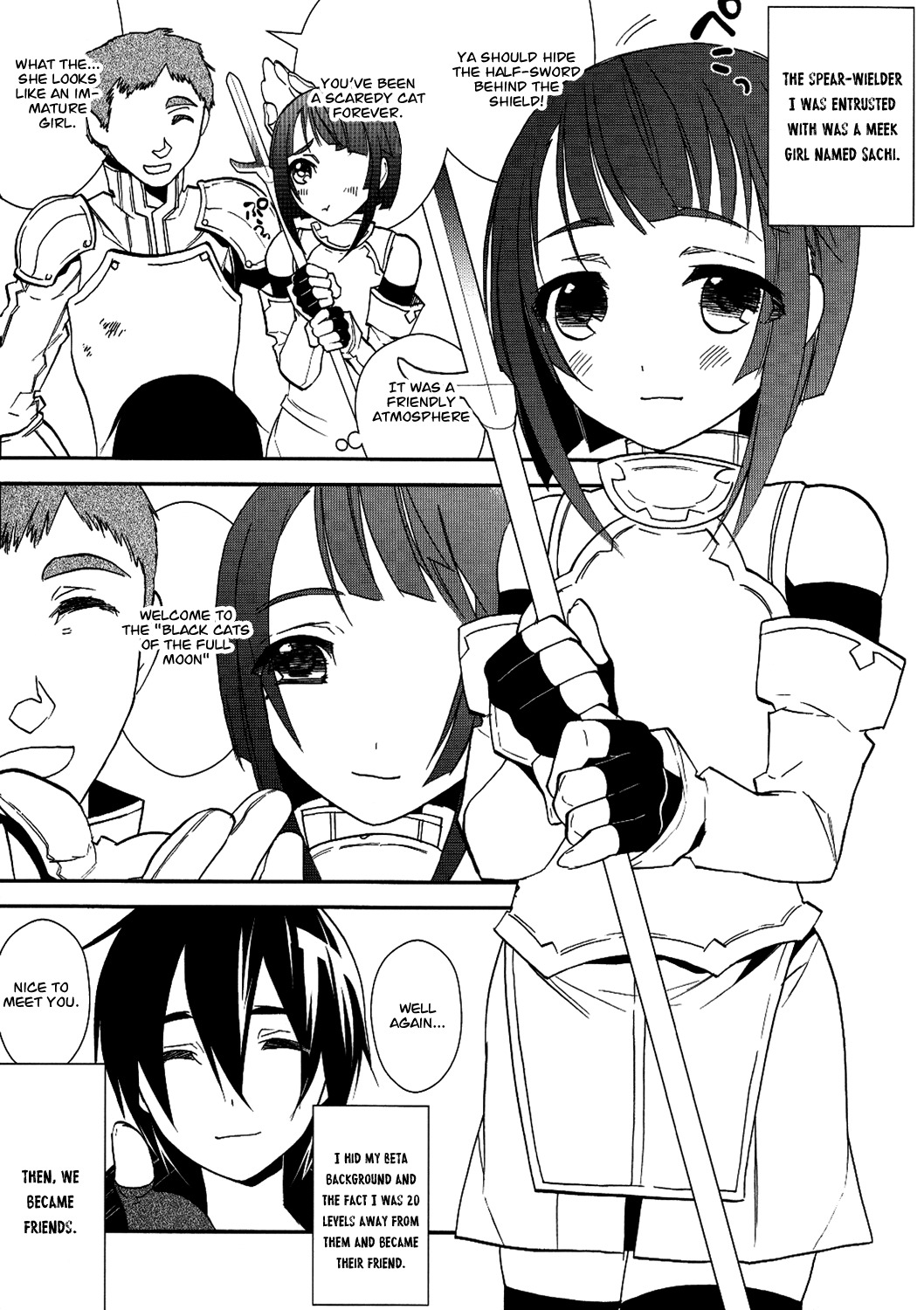 Sword Art Online Chapter 8 page 5 - Chapter 8: Stage.008