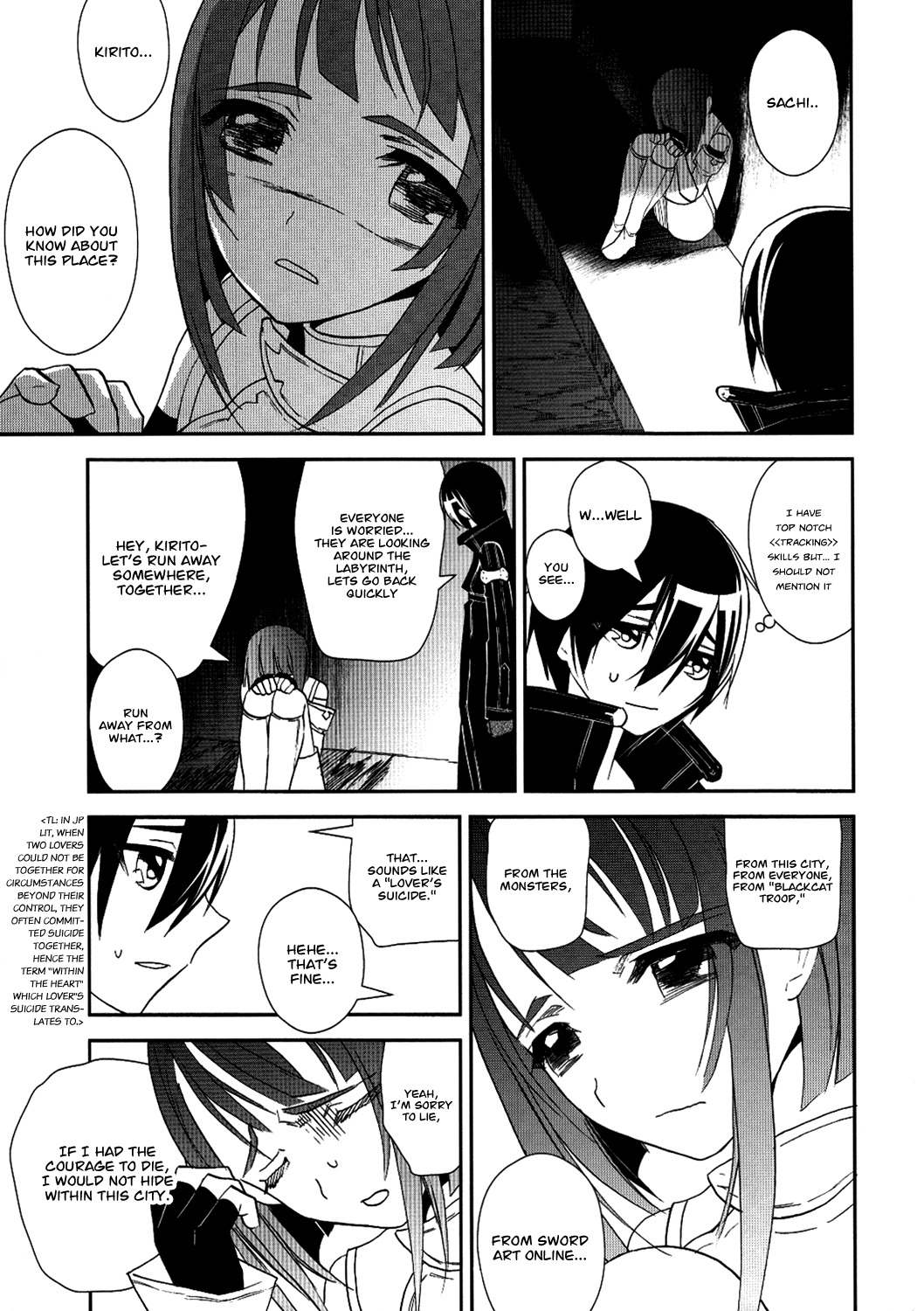 Sword Art Online Chapter 8 page 7 - Chapter 8: Stage.008