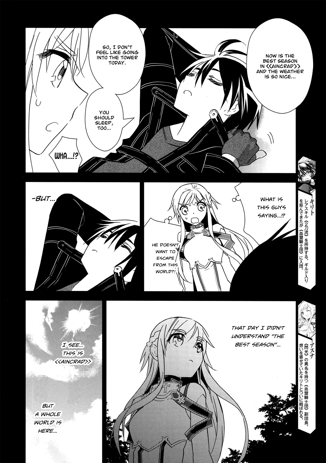Sword Art Online Chapter 9 page 6 - Chapter 9: Stage.09