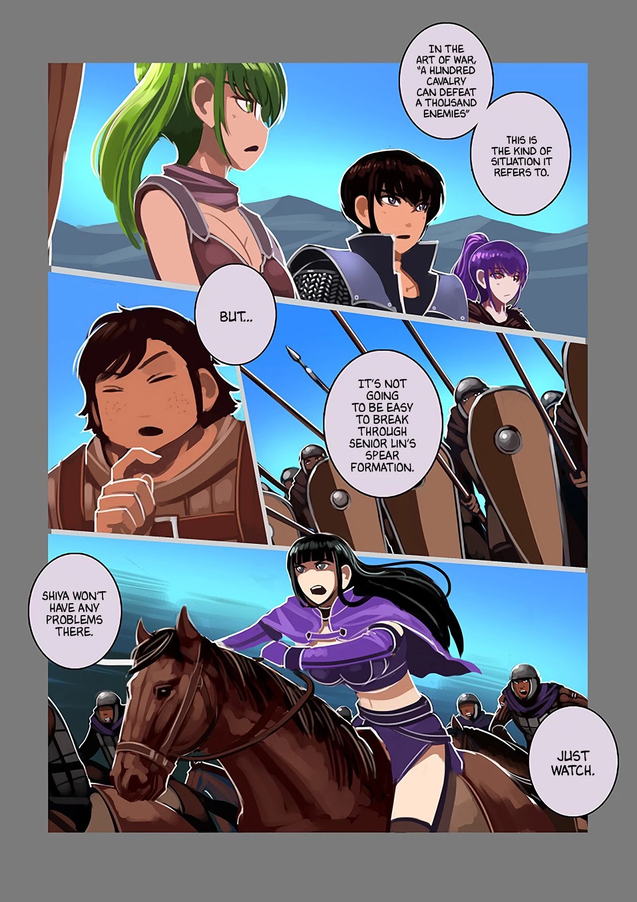 Sword Empire Chapter 10.1 page 12 - Chapter 10.1: Song of the Warrior Goddess