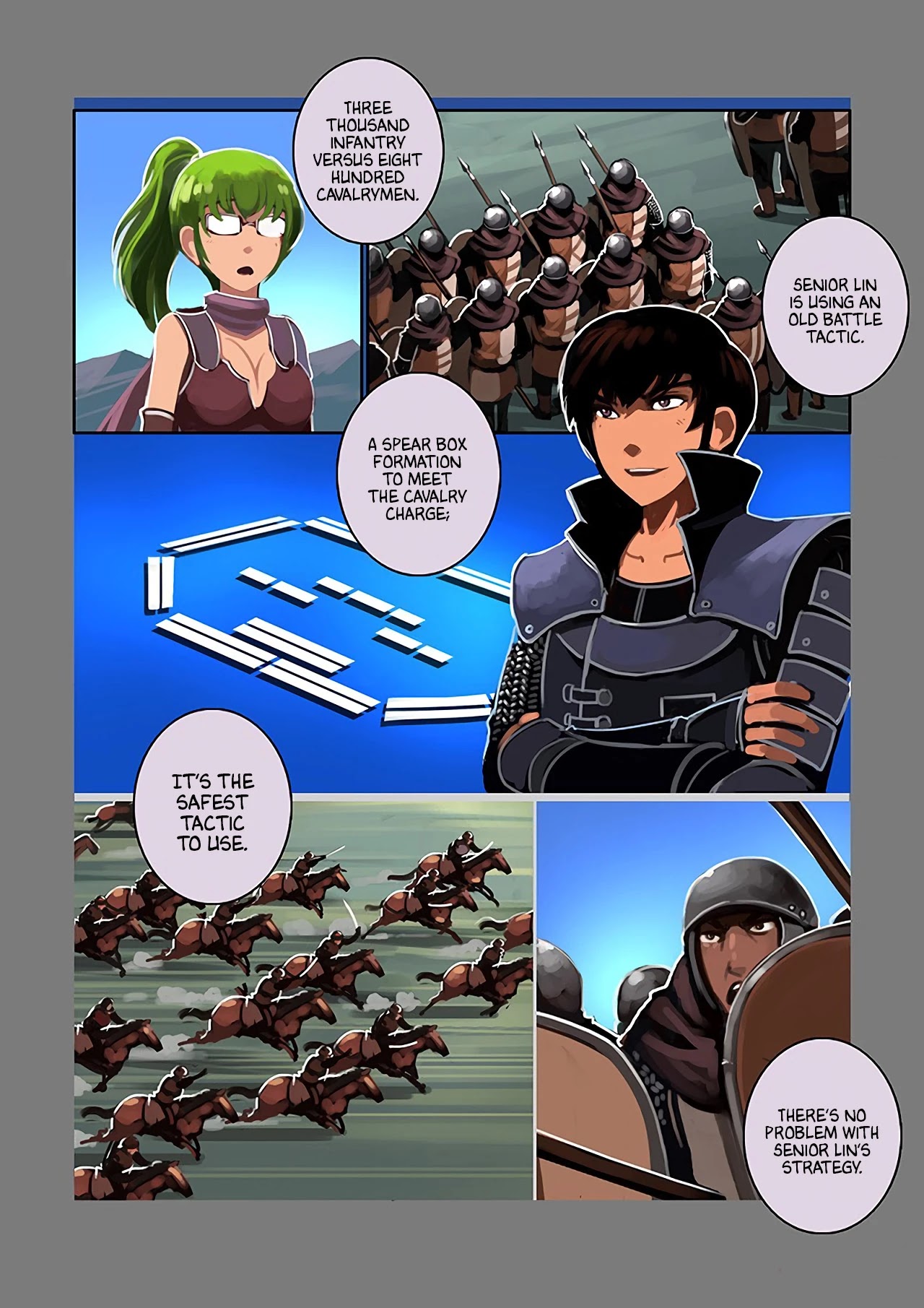 Sword Empire Chapter 10.1 page 8 - Chapter 10.1: Song of the Warrior Goddess
