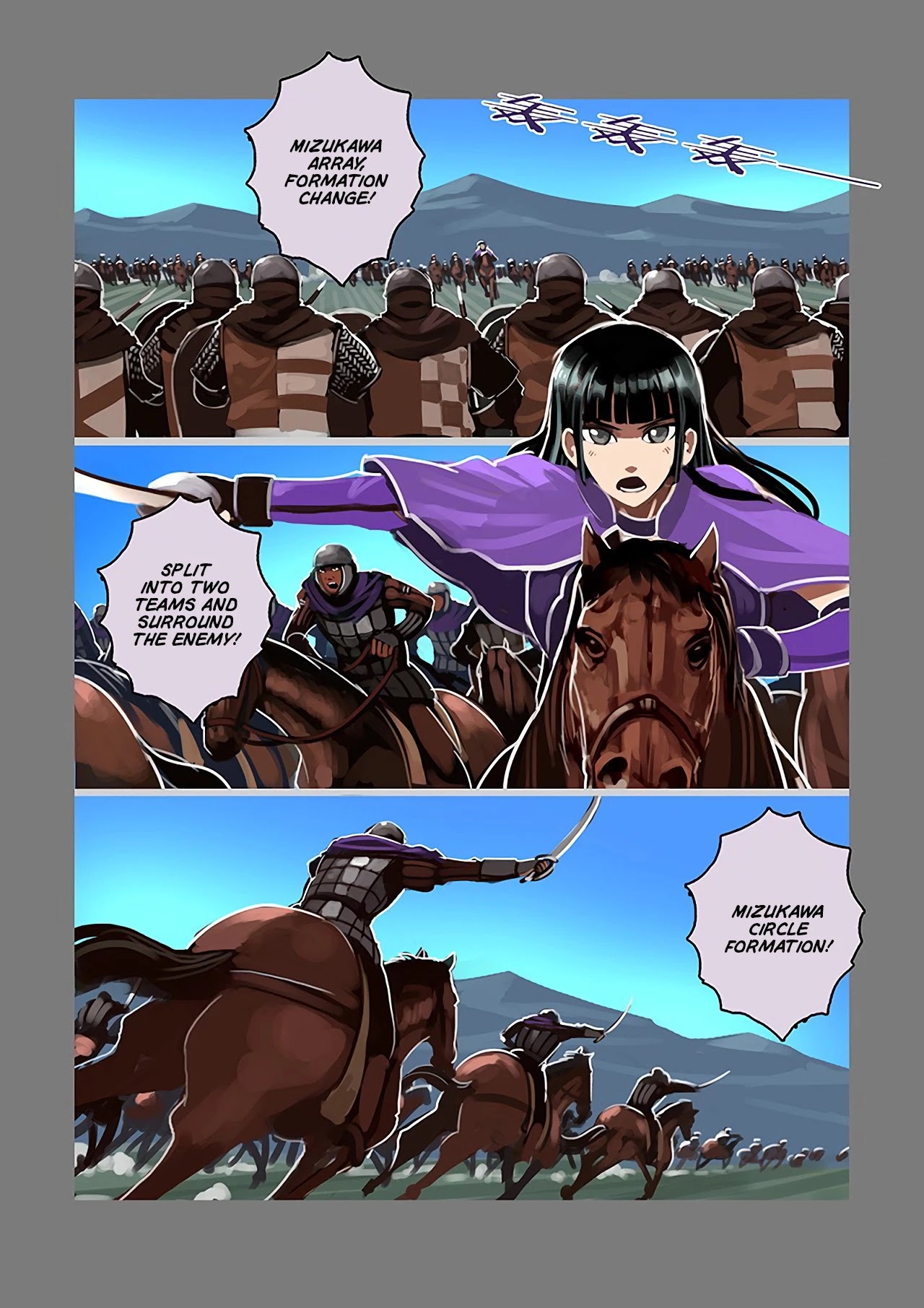 Sword Empire Chapter 10.1 page 9 - Chapter 10.1: Song of the Warrior Goddess
