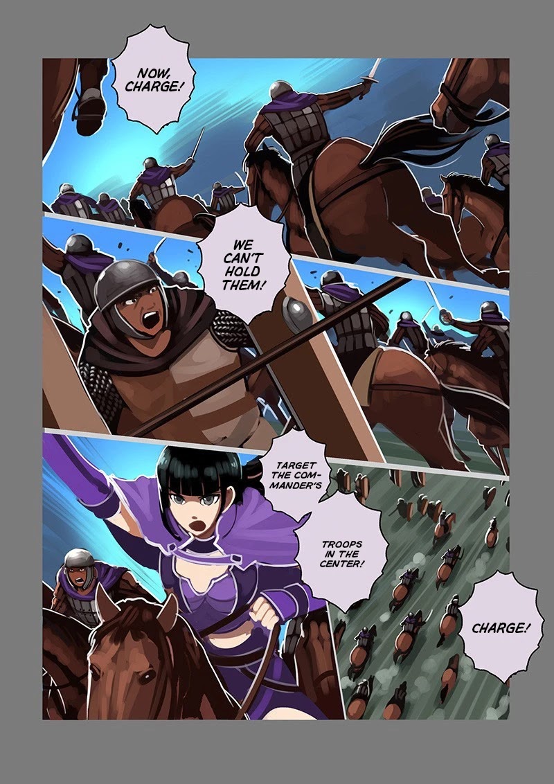 Sword Empire Chapter 10.2 page 6 - Chapter 10.2: Song of the Warrior Goddess