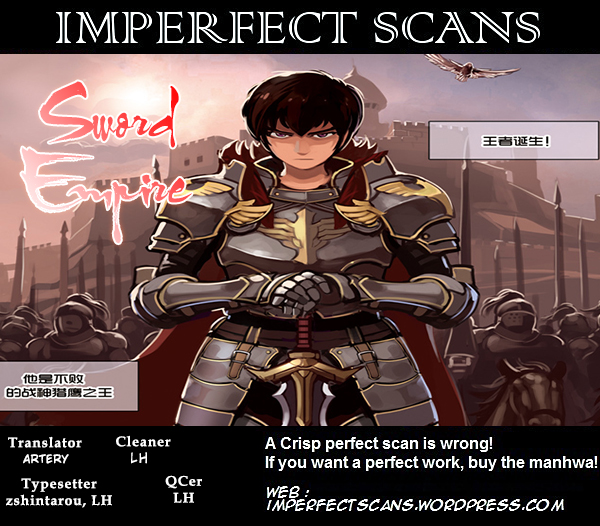 Sword Empire Chapter 3 page 1 - Chapter 3: Battle of Entitlement