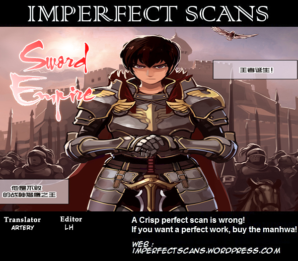 Sword Empire Chapter 5 page 1 - Chapter 5: The Fallen Knight