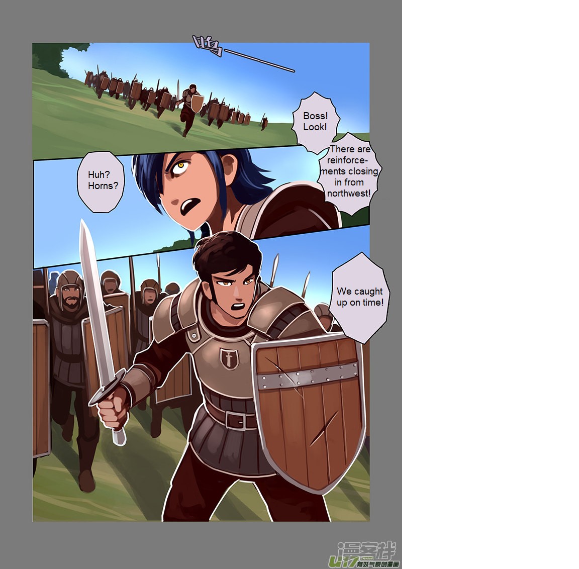 Sword Empire Chapter 6.1 page 13 - Chapter 6.1: Wolf Fang Mercenary Group