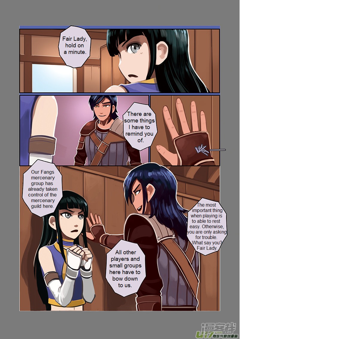 Sword Empire Chapter 6.1 page 6 - Chapter 6.1: Wolf Fang Mercenary Group