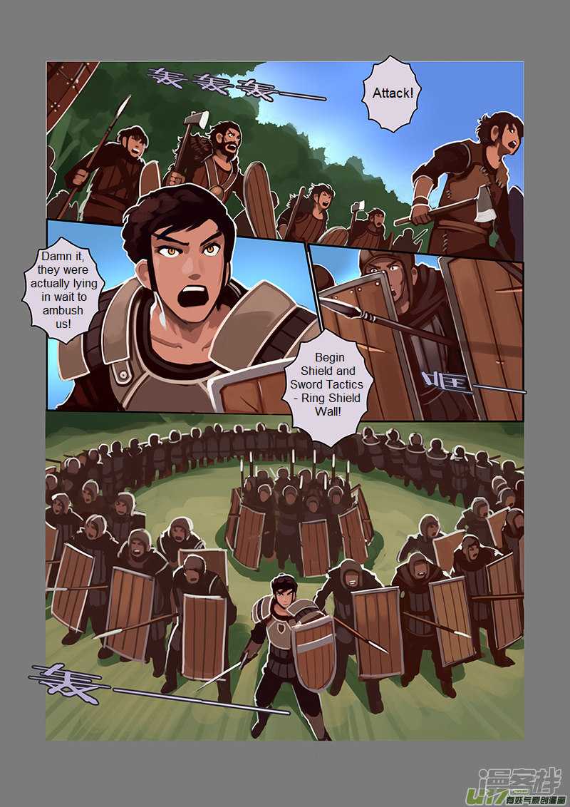 Sword Empire Chapter 6.2 page 1 - Chapter 6.2: Wolf Fang Mercenary Group
