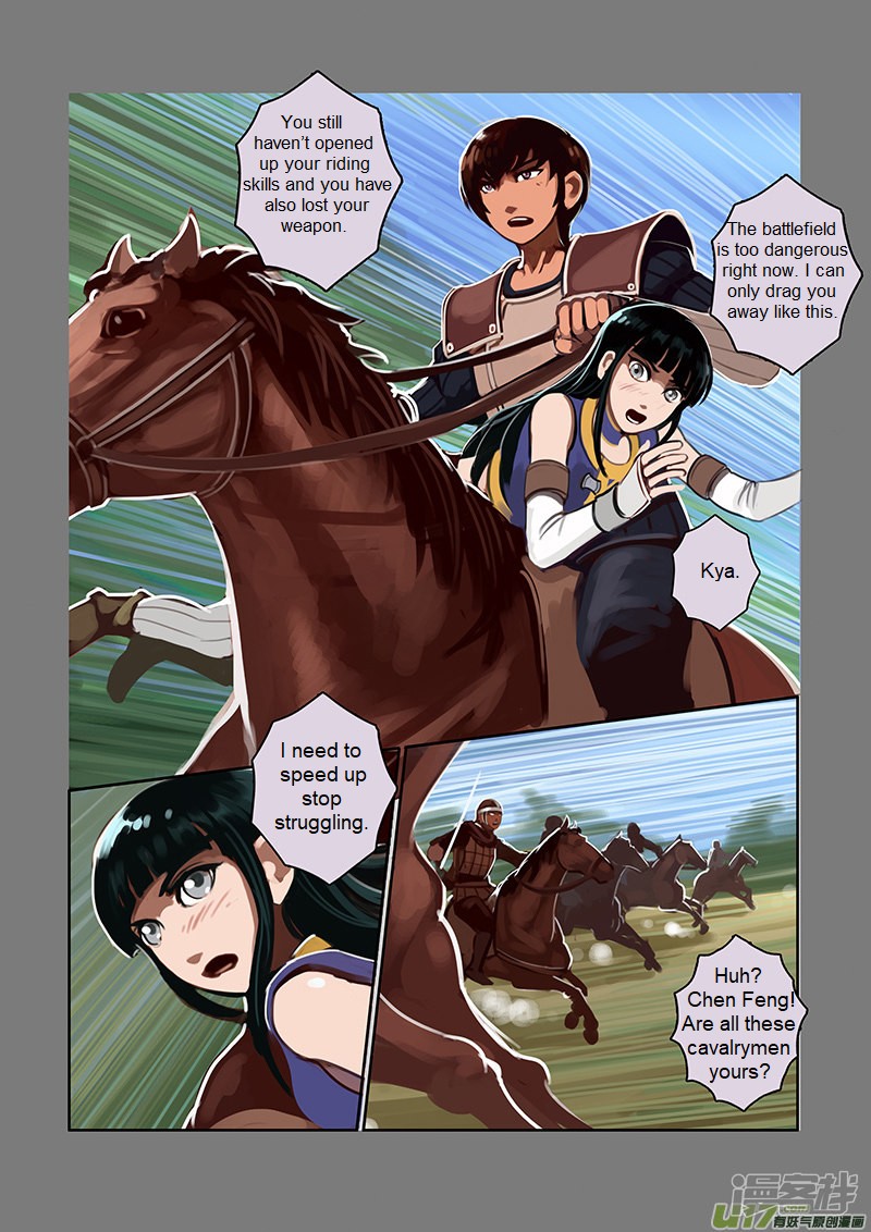 Sword Empire Chapter 6.2 page 9 - Chapter 6.2: Wolf Fang Mercenary Group