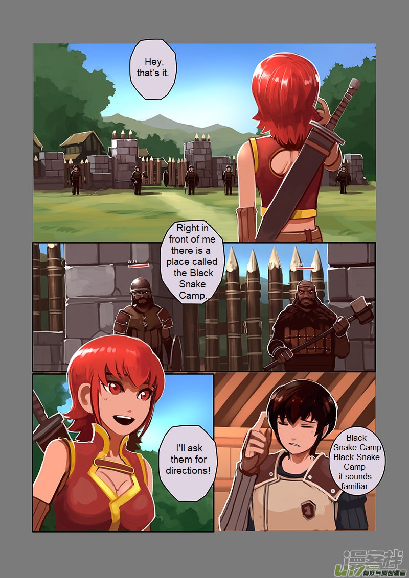 Sword Empire Chapter 6.3 page 14 - Chapter 6.3: Wolf Fang Mercenary Group