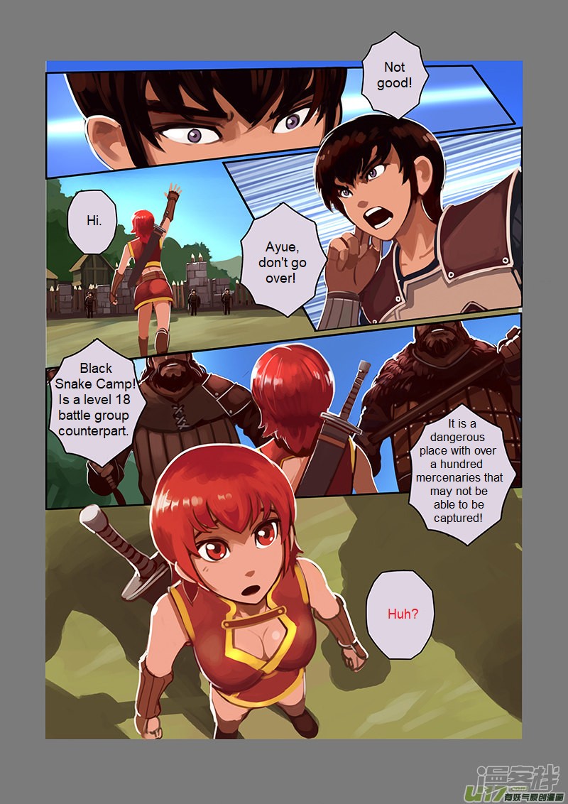 Sword Empire Chapter 6.3 page 15 - Chapter 6.3: Wolf Fang Mercenary Group