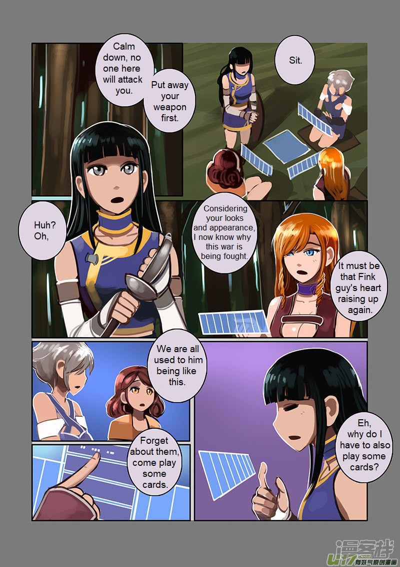 Sword Empire Chapter 6.8 page 3 - Chapter 6.8: Wolf Fang Mercenary Group