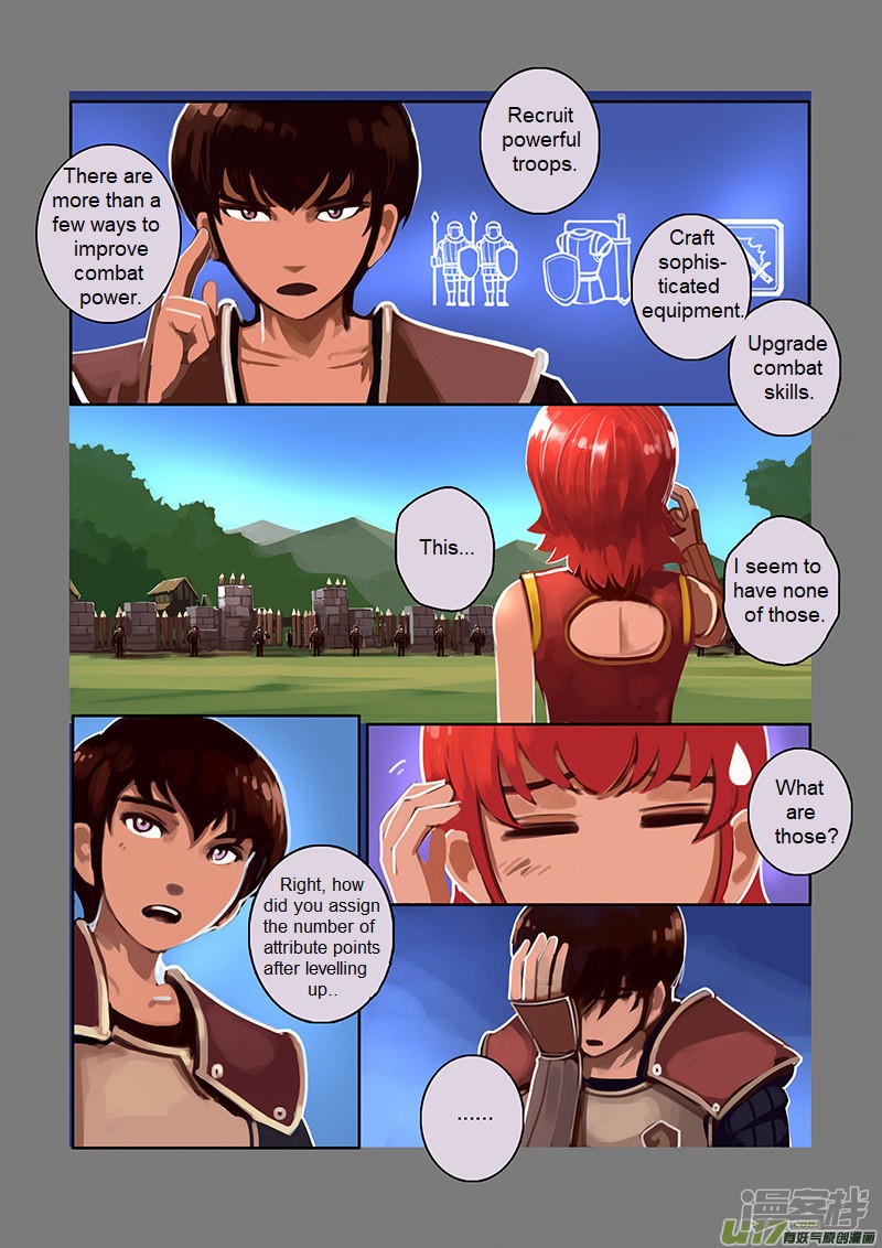 Sword Empire Chapter 6.8 page 9 - Chapter 6.8: Wolf Fang Mercenary Group