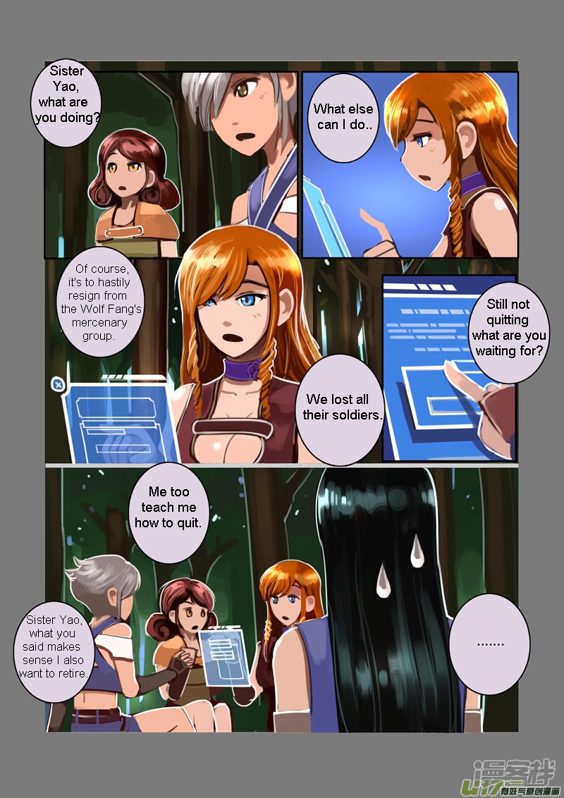 Sword Empire Chapter 6.9 page 10 - Chapter 6.9: Wolf Fang Mercenary Group