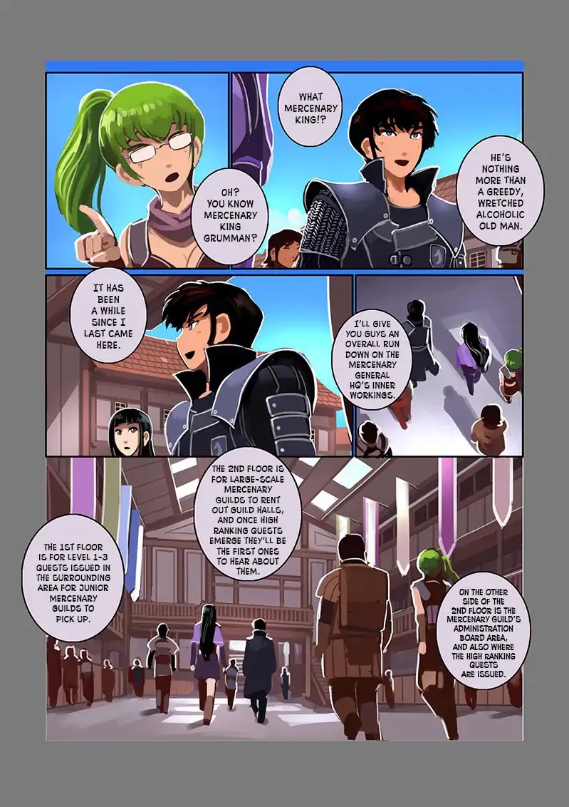 Sword Empire Chapter 8.1 page 12 - Chapter 8.01: Silver Wings