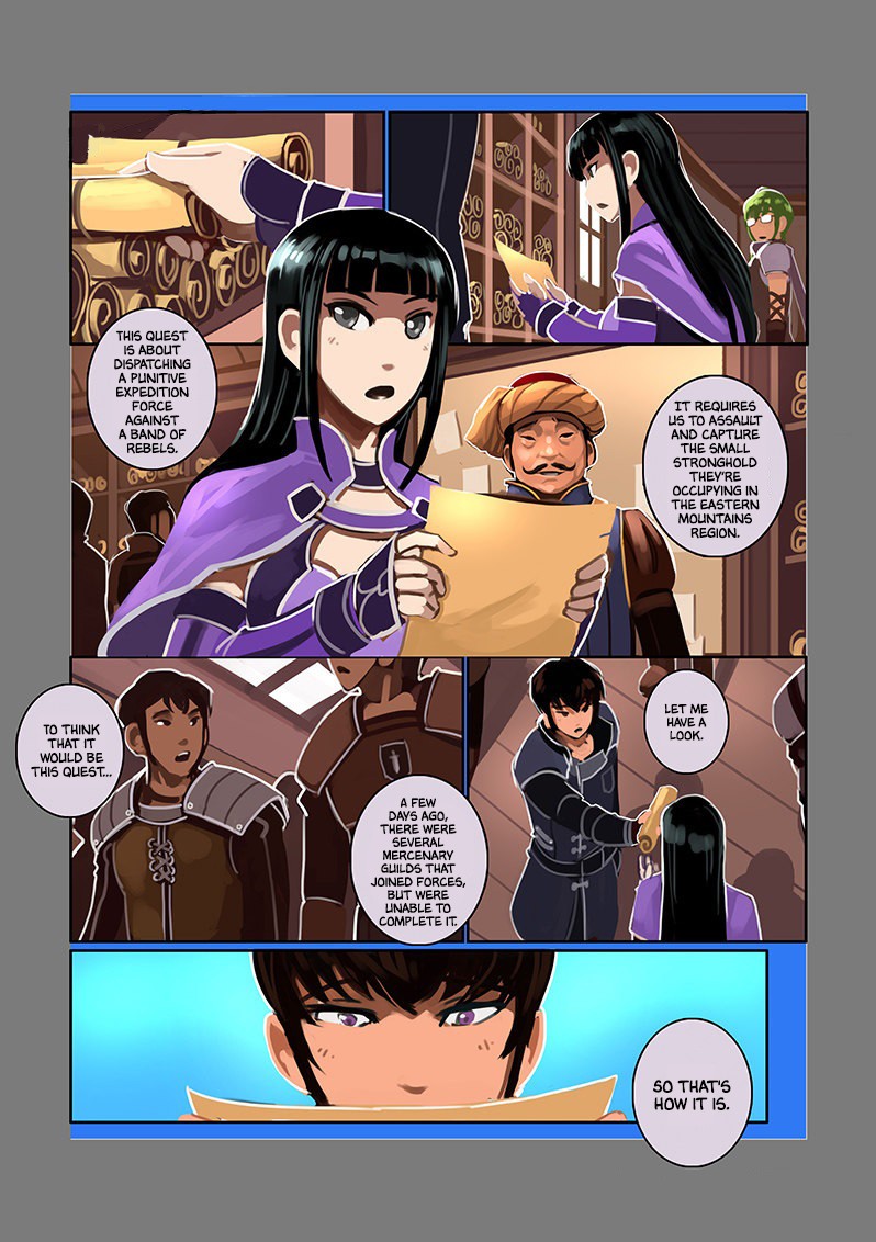 Sword Empire Chapter 8.2 page 3 - Chapter 8.02: Silver Wings