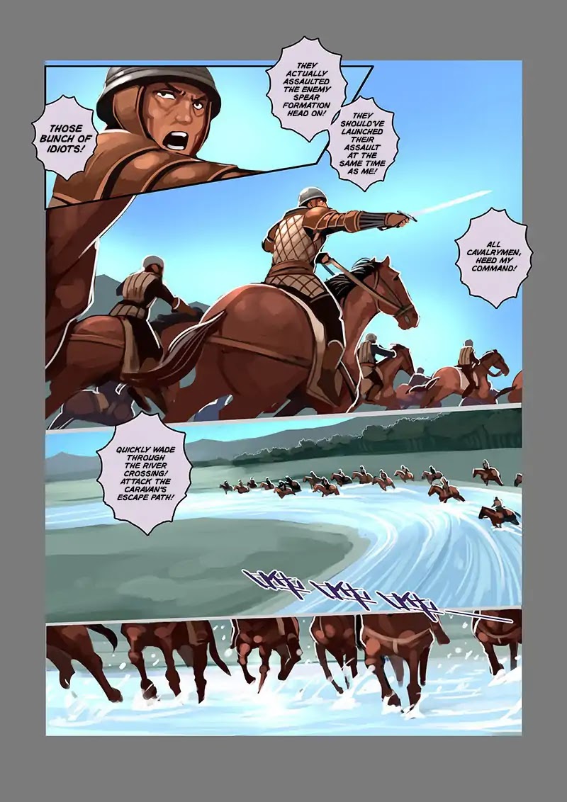 Sword Empire Chapter 8.3 page 13 - Chapter 8.03: Silver Wings