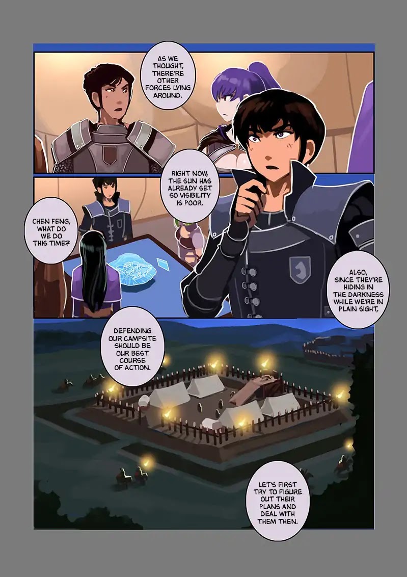 Sword Empire Chapter 8.5 page 13 - Chapter 8.05: Silver Wings