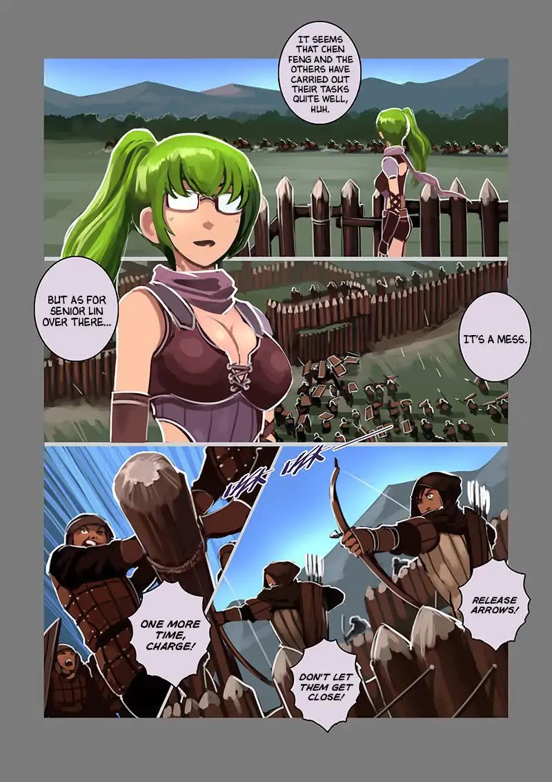 Sword Empire Chapter 8.9 page 15 - Chapter 8.09: Silver Wings