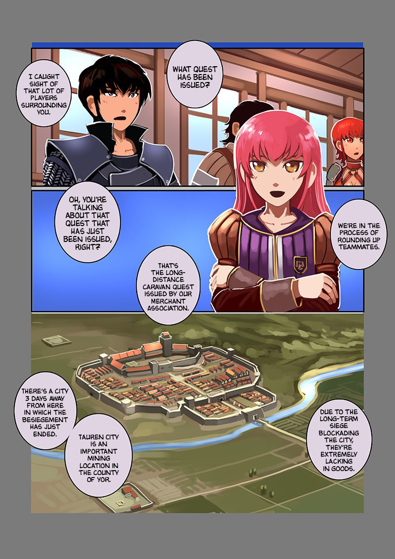 Sword Empire Chapter 9.1 page 12 - Chapter 9.01: Silver Coins And The Merchant's Route