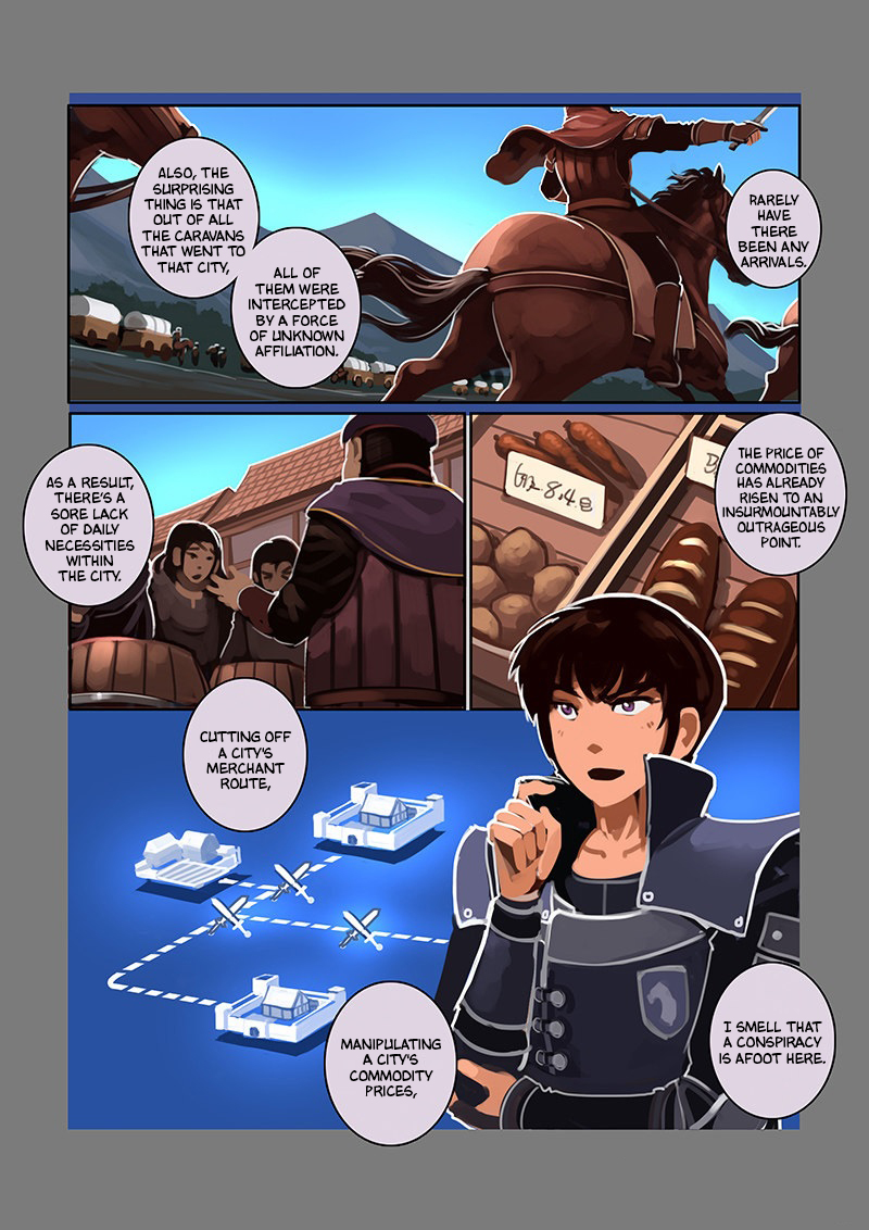 Sword Empire Chapter 9.1 page 13 - Chapter 9.01: Silver Coins And The Merchant's Route