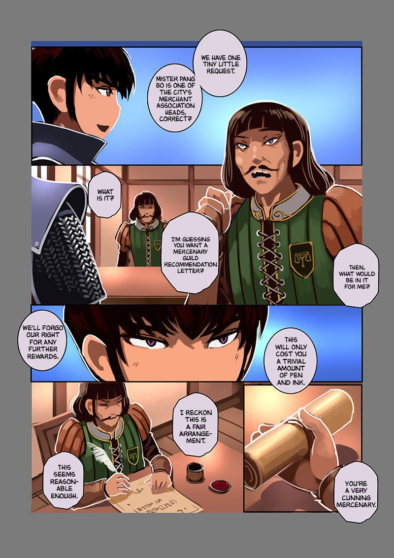 Sword Empire Chapter 9.1 page 5 - Chapter 9.01: Silver Coins And The Merchant's Route