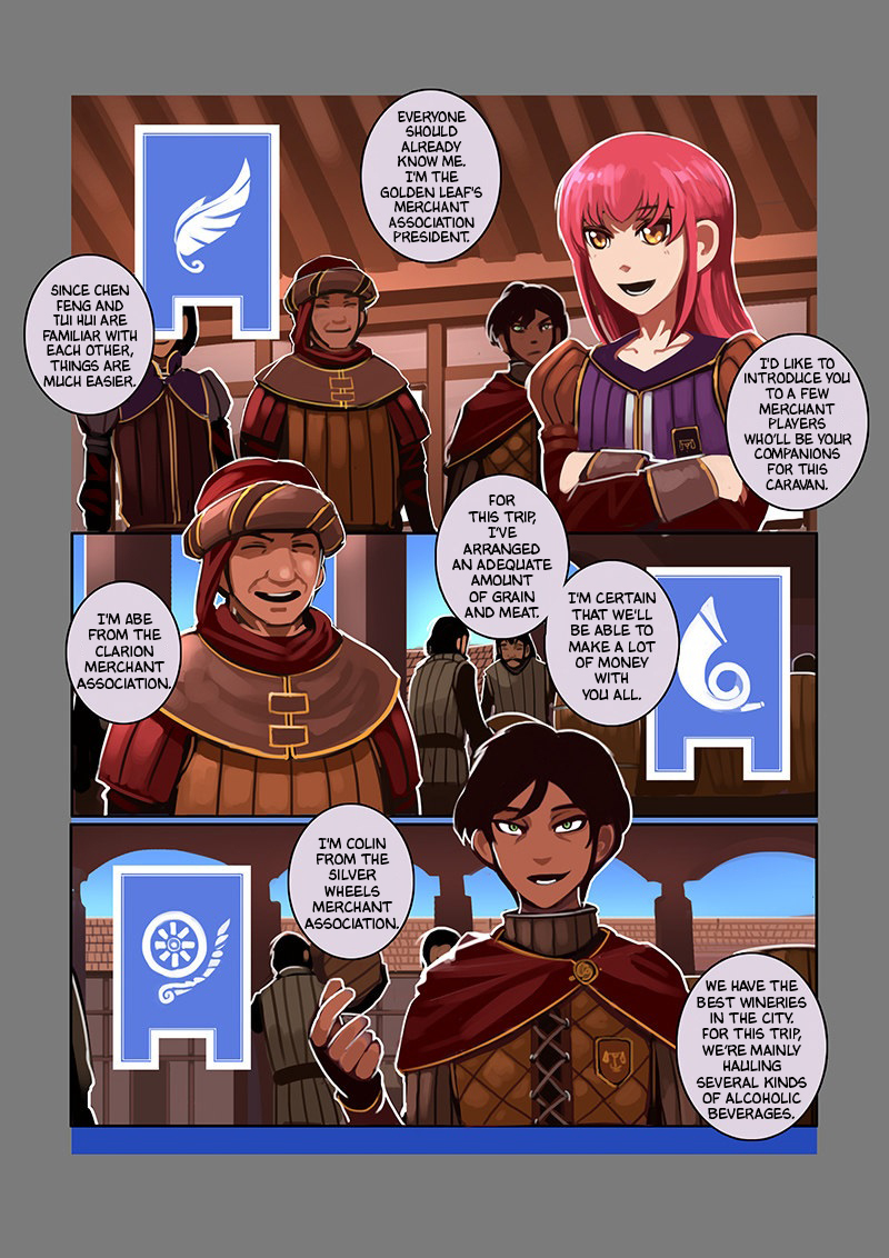 Sword Empire Chapter 9.2 page 10 - Chapter 9.02: Silver Coins And The Merchant's Route