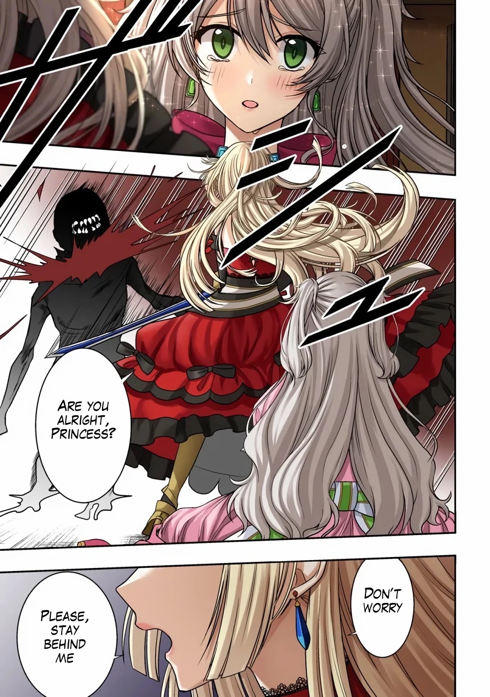 Sword, Tiara and High Heels Chapter 1 page 2 - Chapter 1