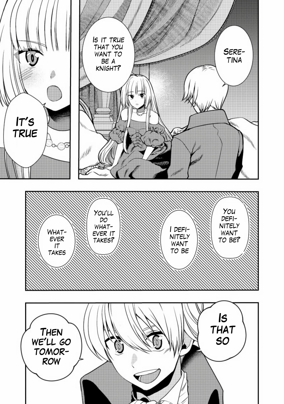 Sword, Tiara and High Heels Chapter 3 page 8 - Chapter 3