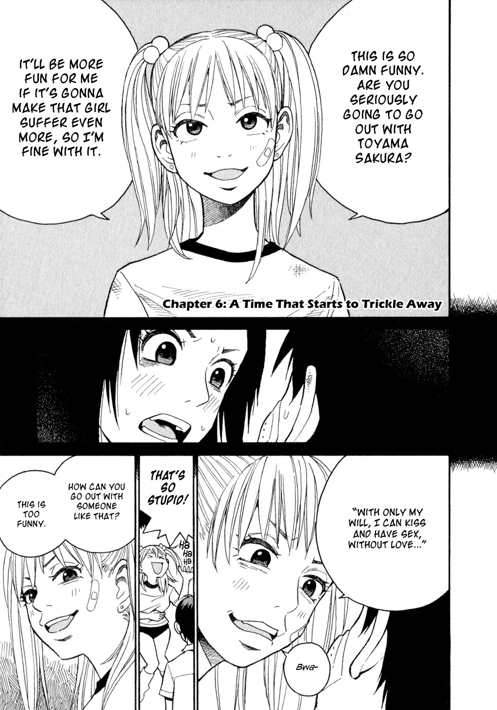 SWWEEET Chapter 6 page 1 - Chapter 6: A Time That Starts to Trickle Away